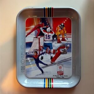Coca-Cola XV Olympic Winter Games Calgary 1988 Tray